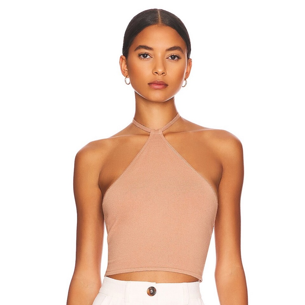 WeWoreWhat Knit Halter Top